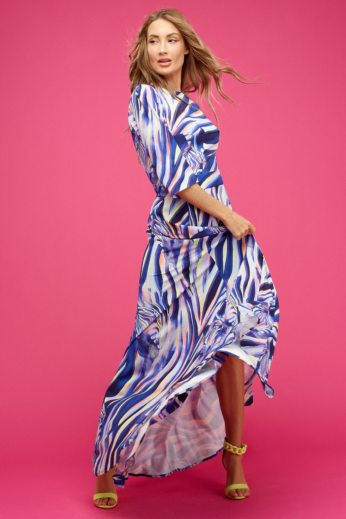 Athena Maxi Dress Zebra Dreams