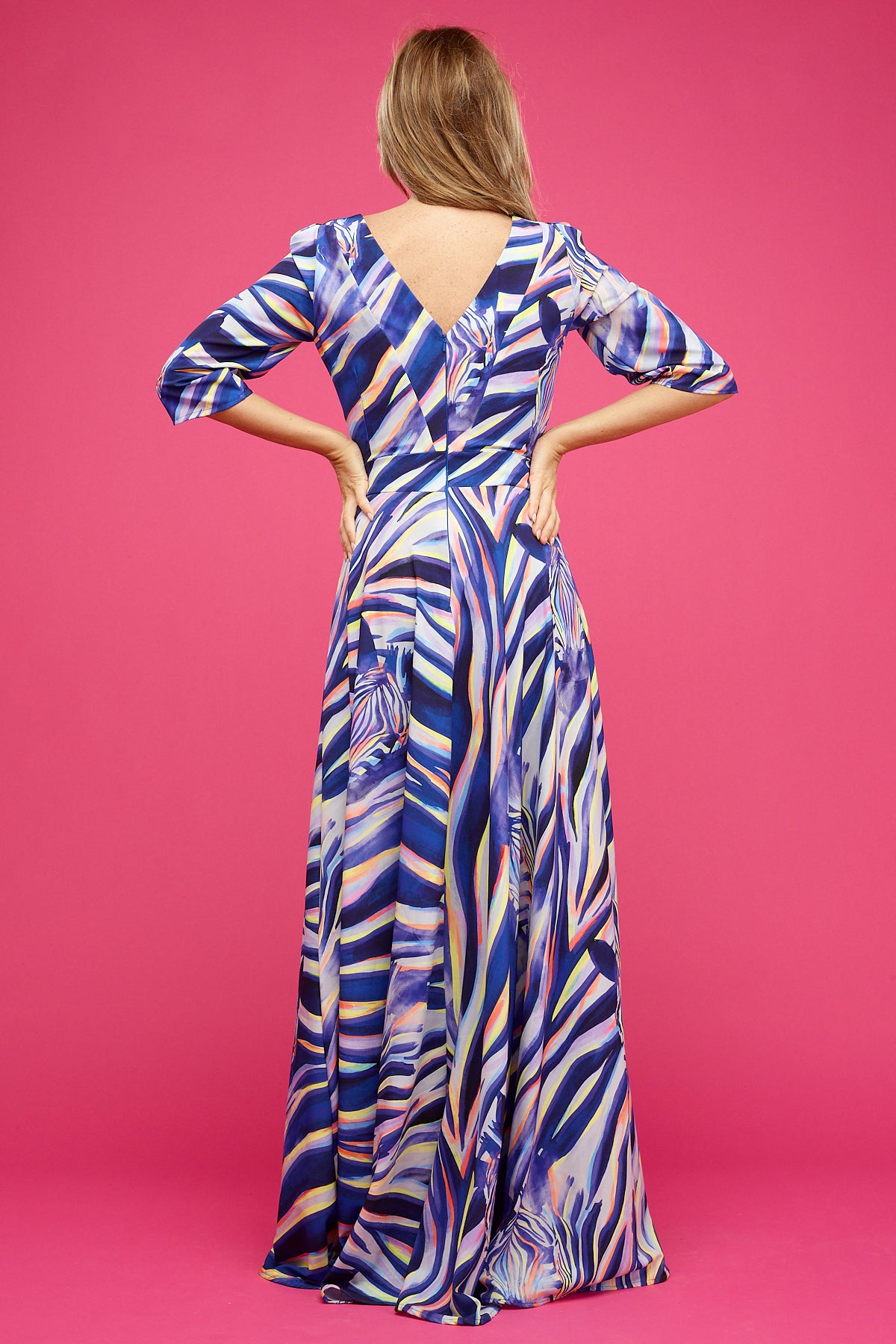 Athena Maxi Dress Zebra Dreams