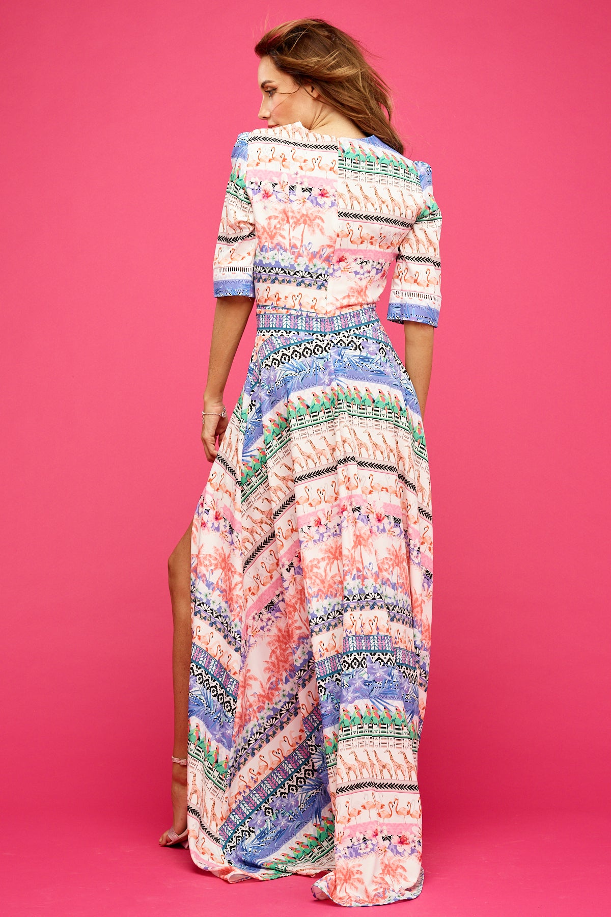 Mylah Maxi Dress Club Tropicana Print