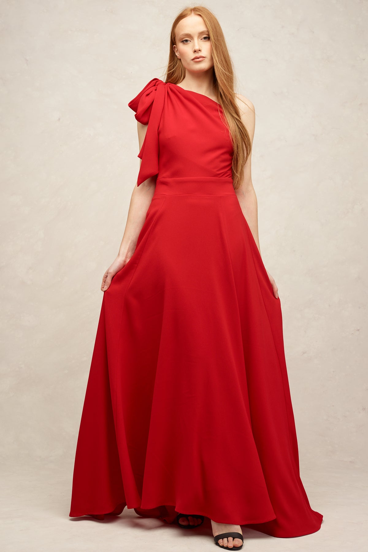 Valencia Maxi Dress Ruby Red