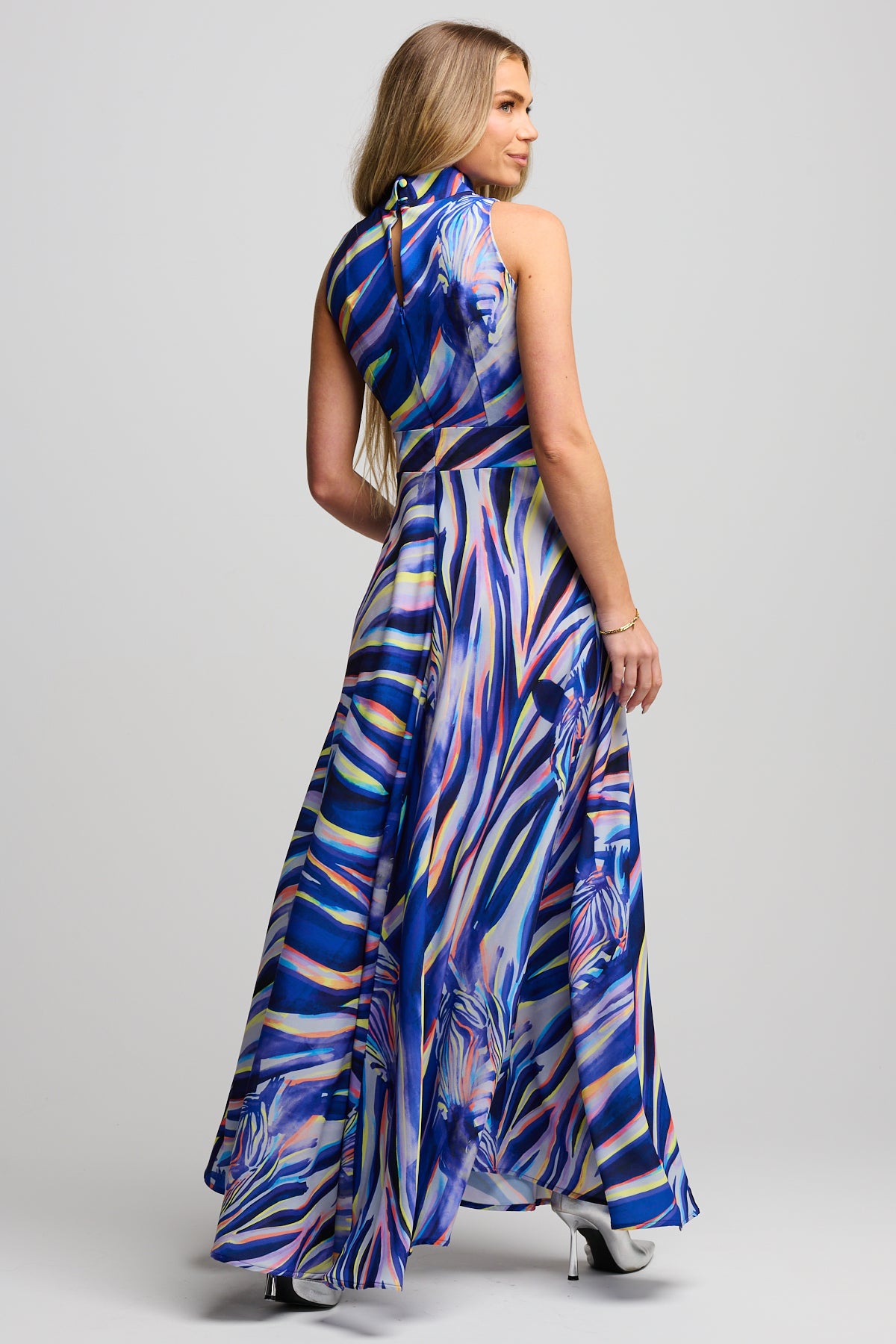 Indigo Maxi Dress Zebra Dreams