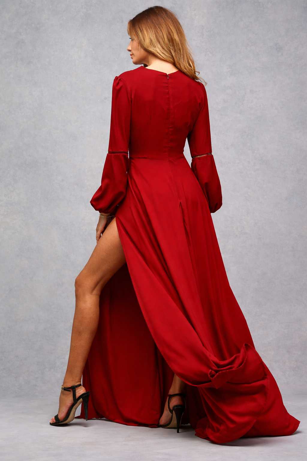 Margo Maxi Dress Ruby Red