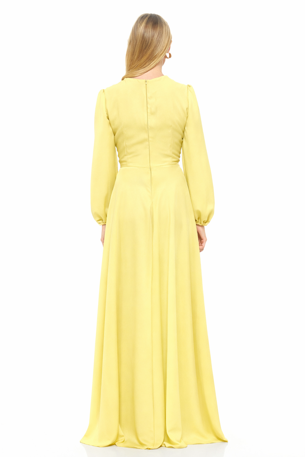 Alexandra Maxi Dress Lemon Frost