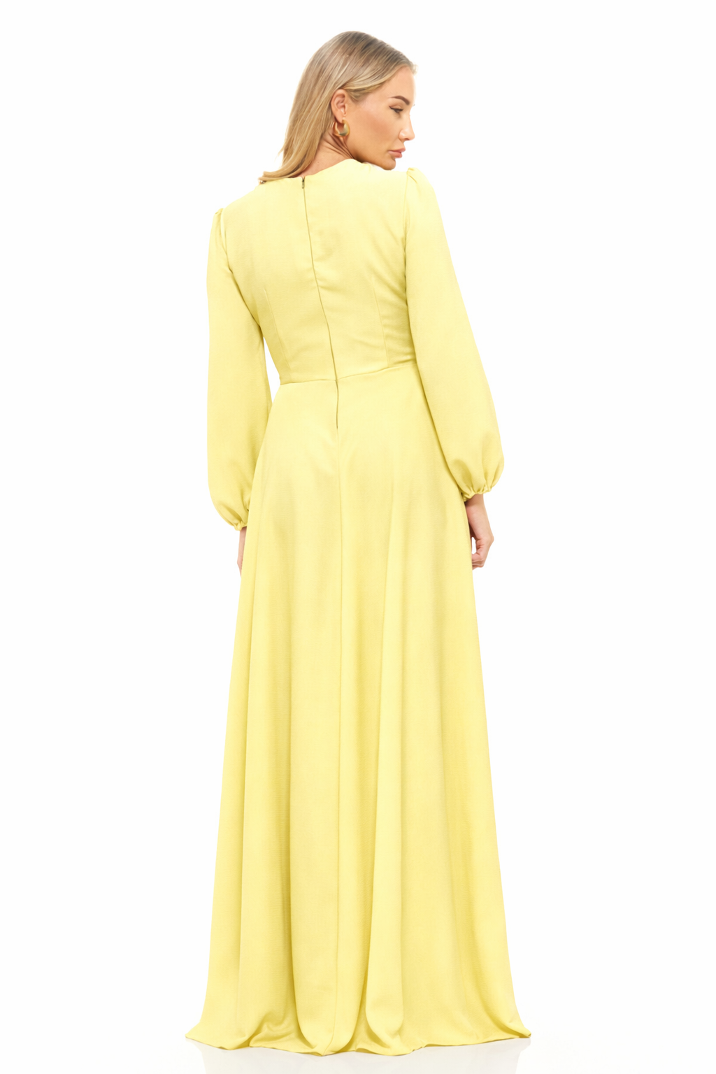Alexandra Maxi Dress Lemon Frost