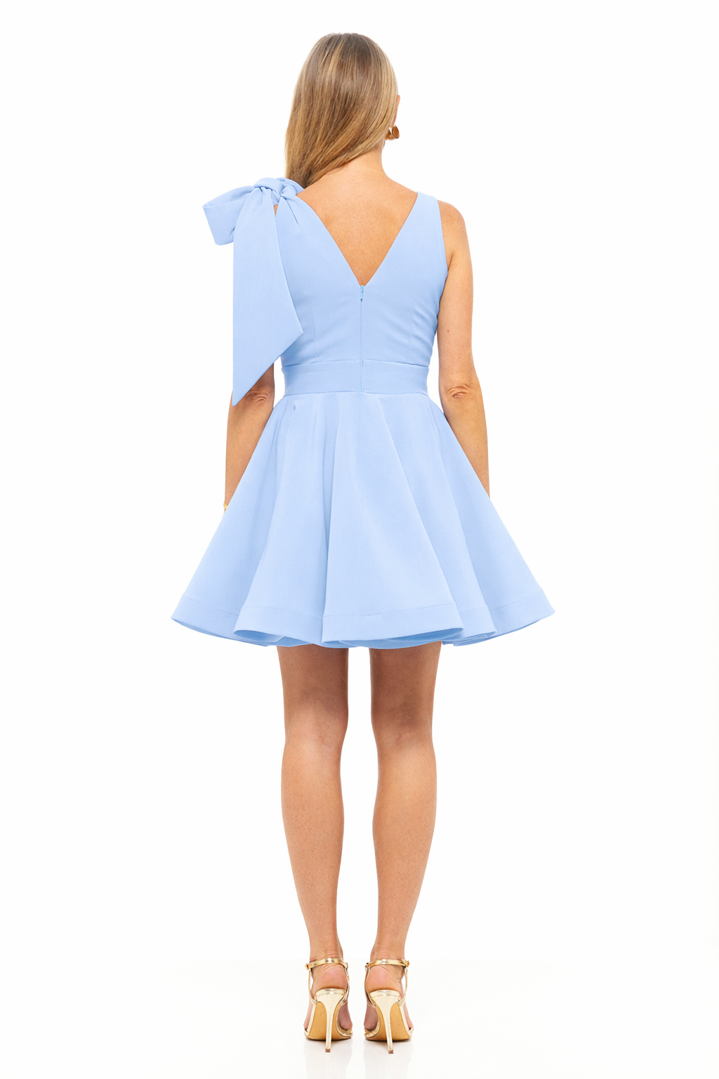 Alexis Mini Dress Artic Blue