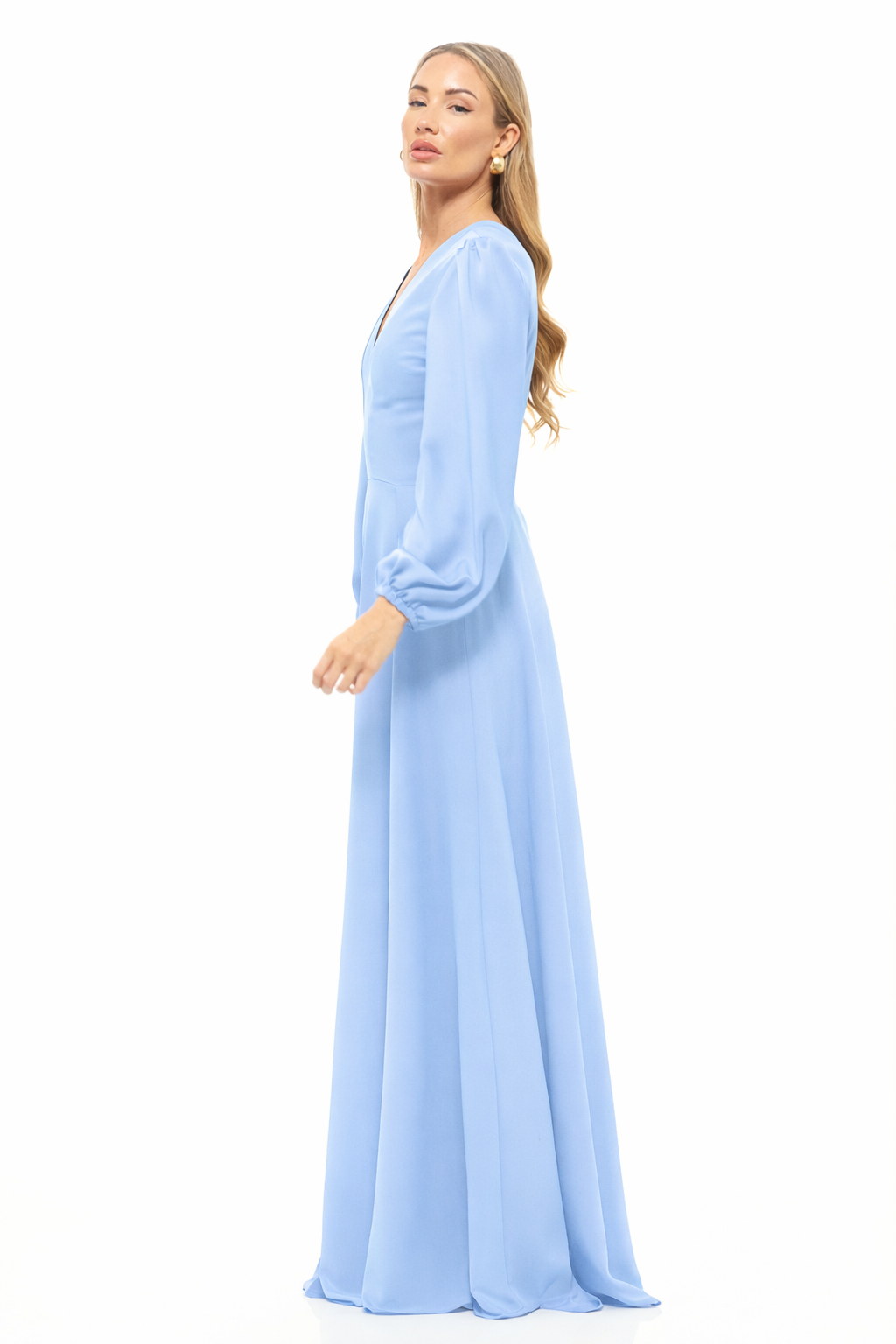 Alexandra Maxi Dress Artic Blue