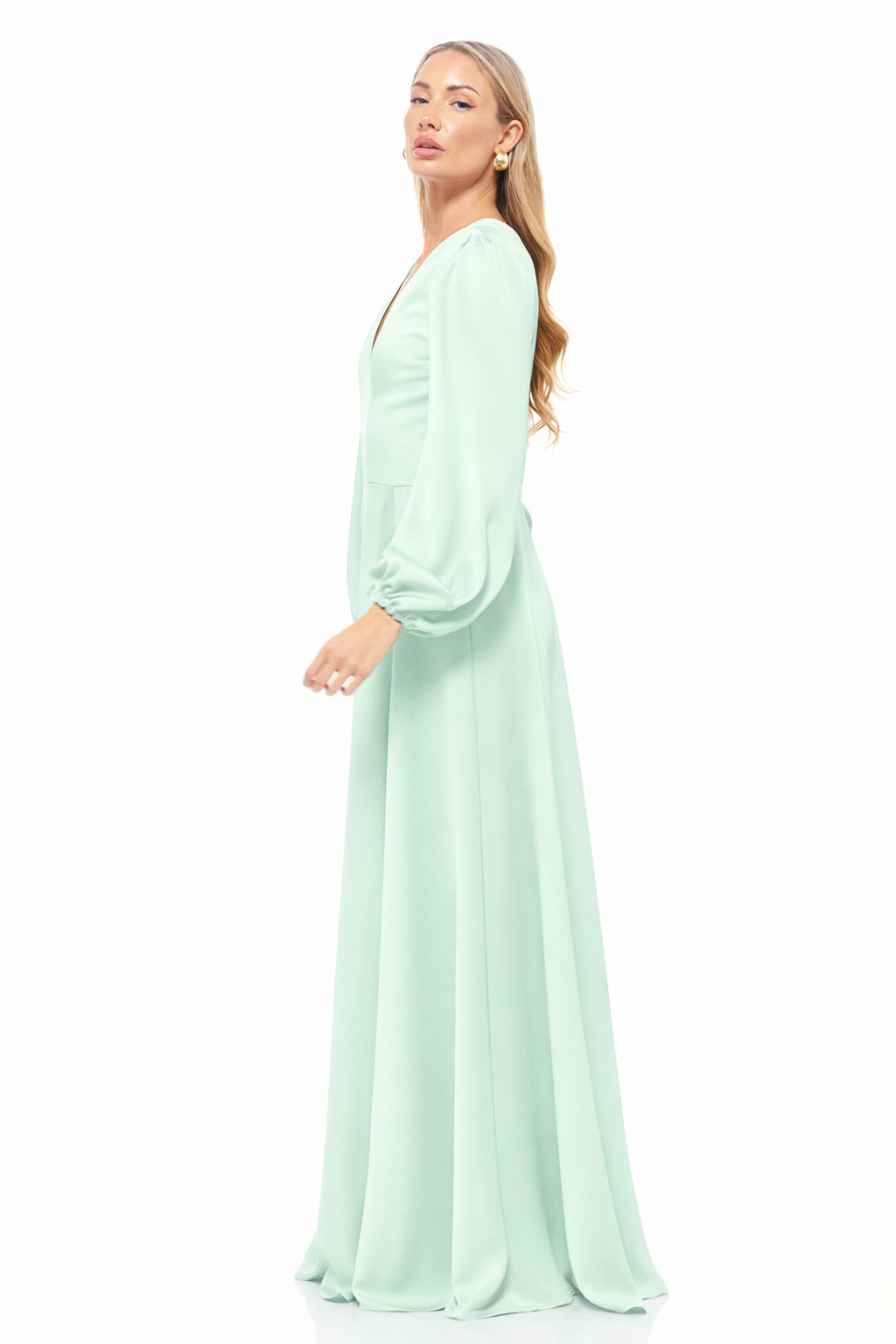 Alexandra Maxi Dress Mint Ice