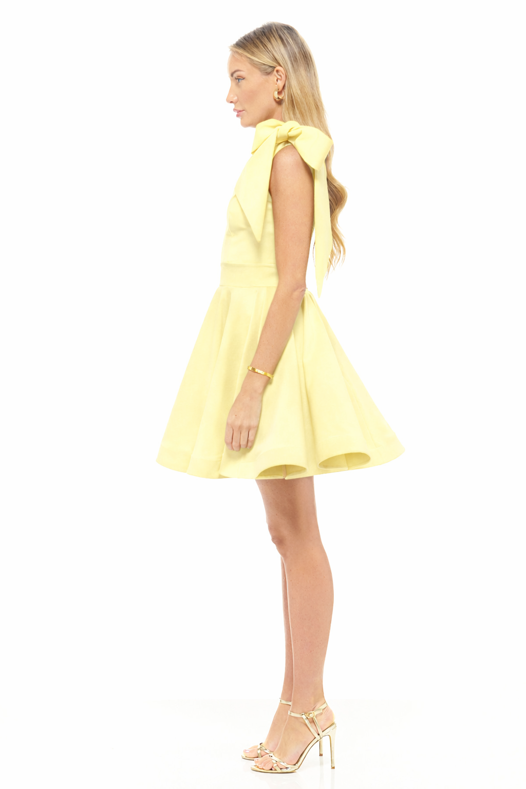 Alexis Mini Dress Lemon Frost