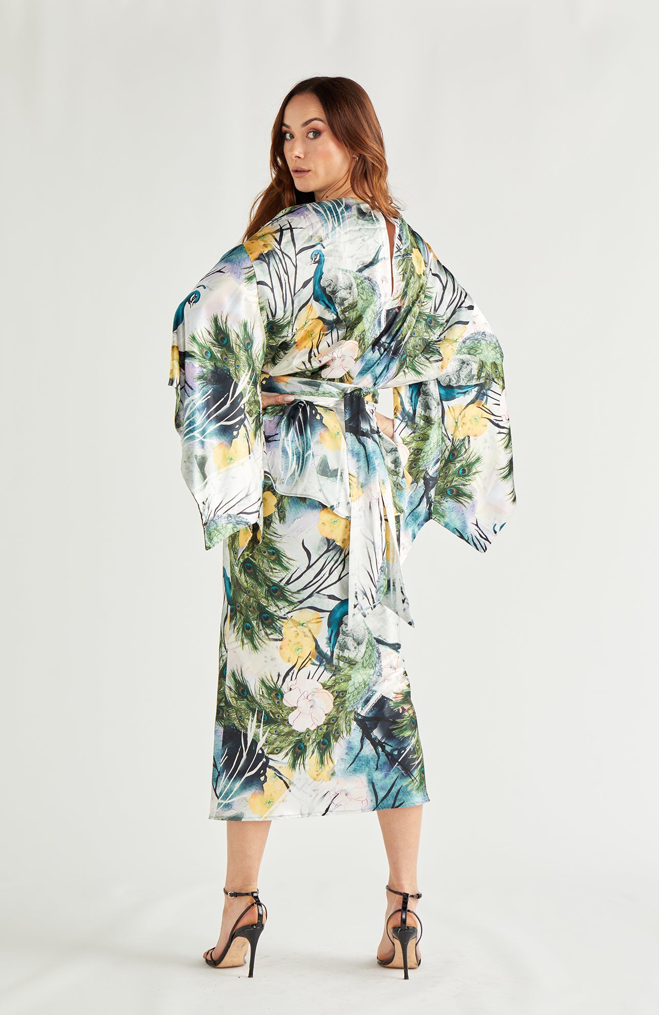 Layla Top and Skirt Set Peacock