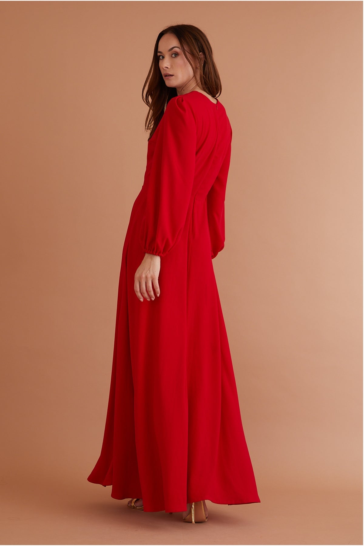 Rebecca Maxi Dress Ruby Red