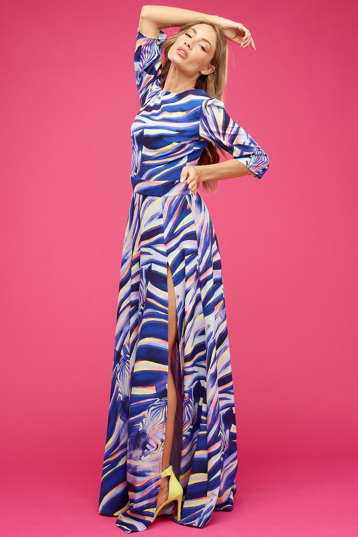 Athena Maxi Dress Zebra Dreams