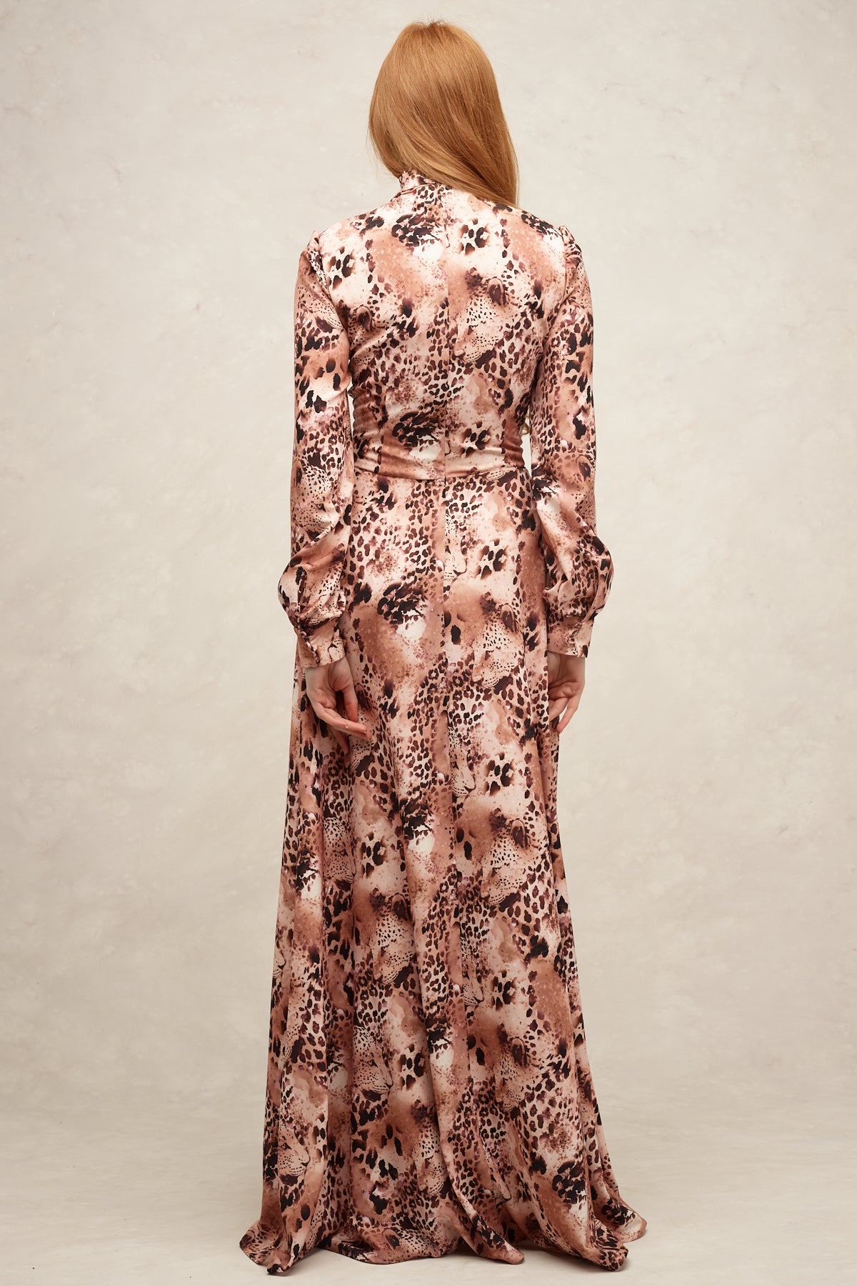 Savannah Maxi Dress Leopard Print