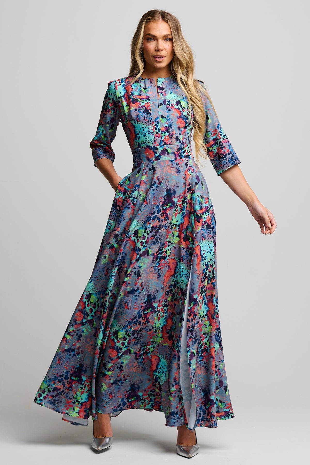 Evelyn Maxi Dress Leo Sunset