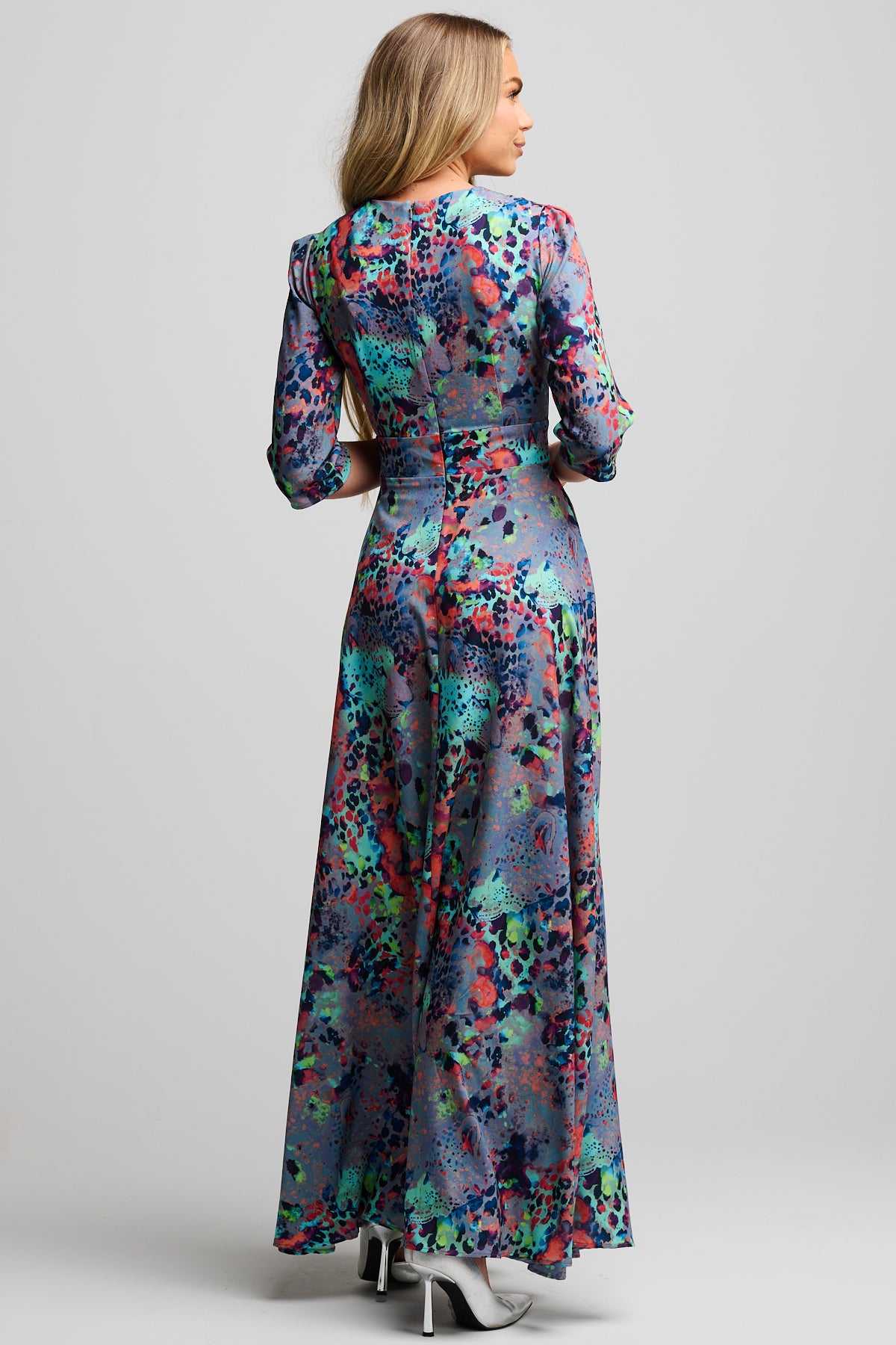 Evelyn Maxi Dress Leo Sunset