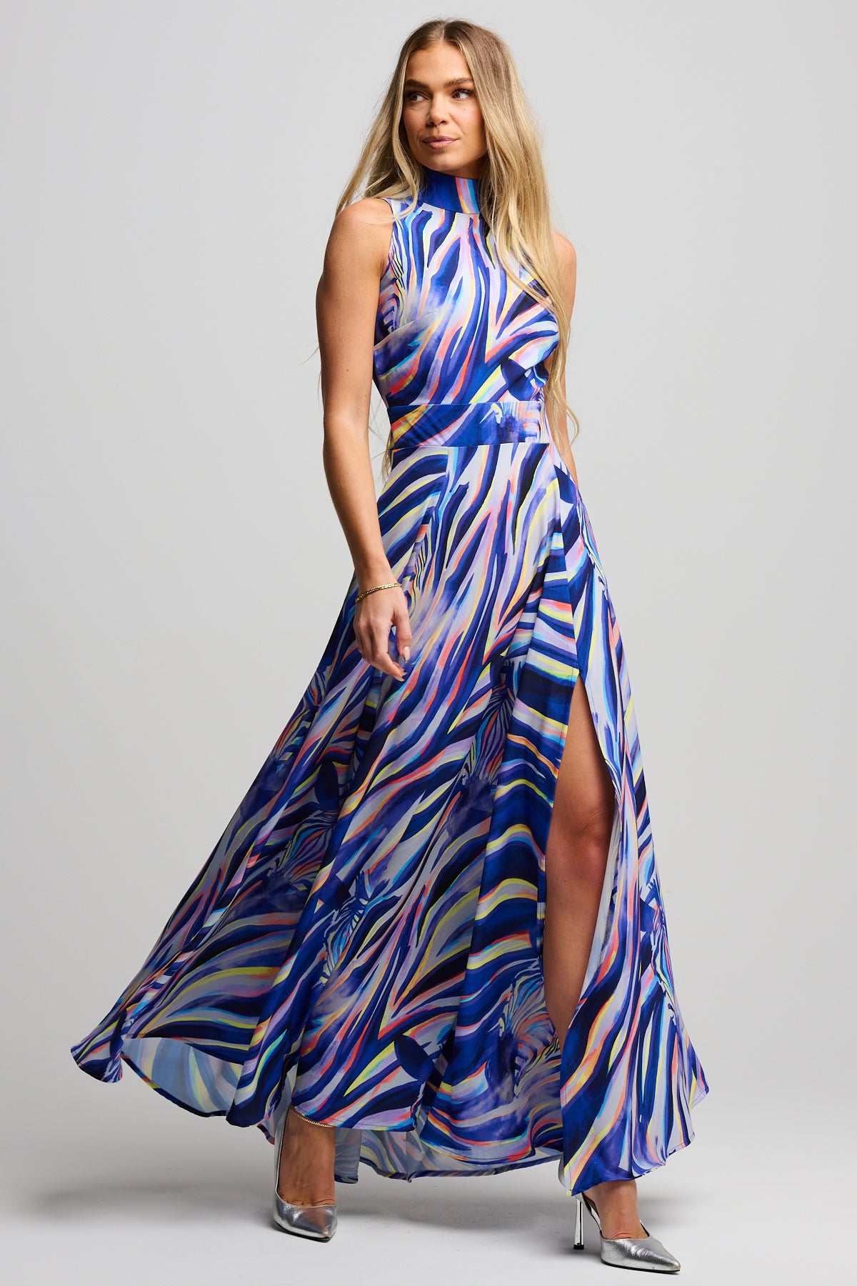 Indigo Maxi Dress Zebra Dreams