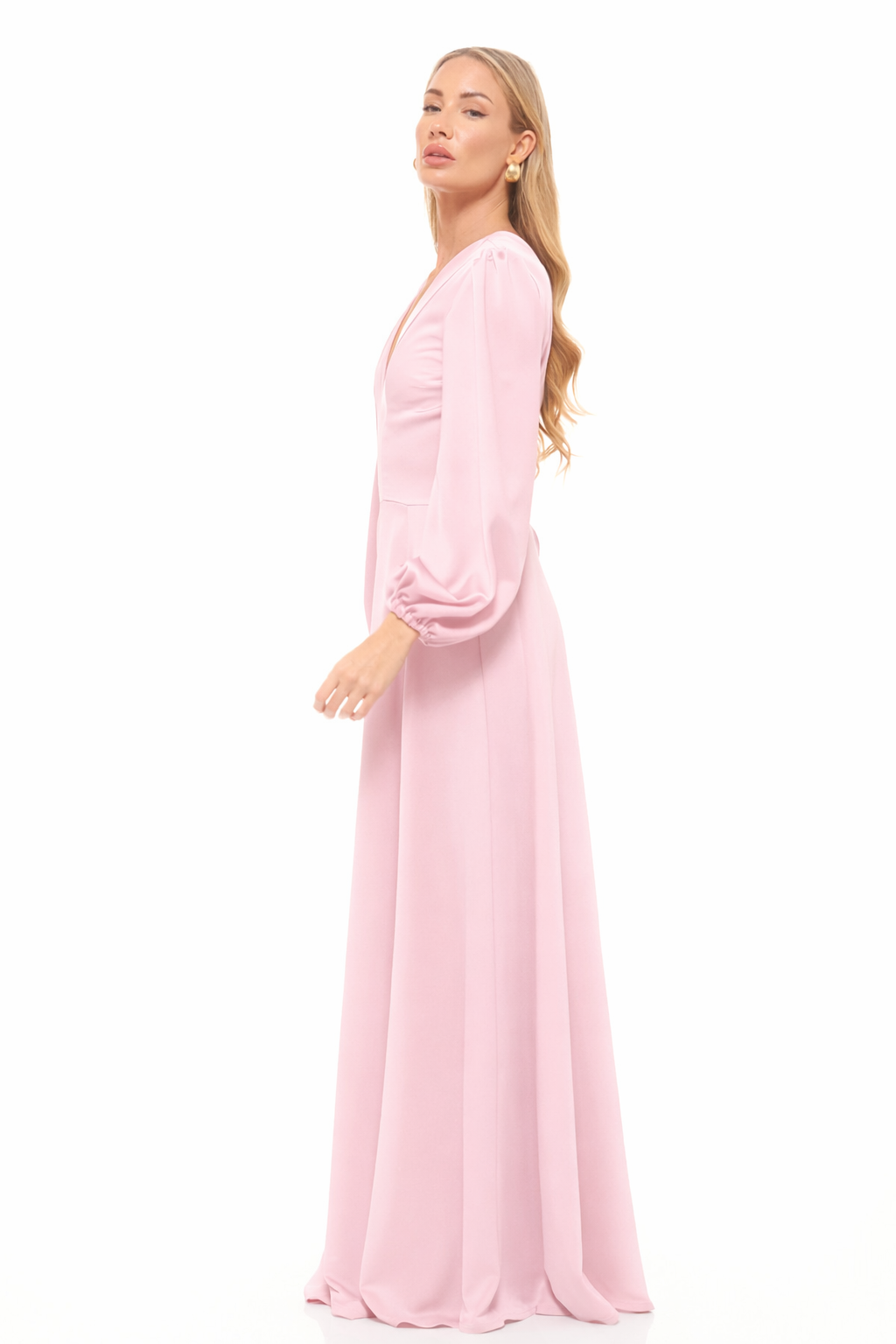 Alexandra Maxi Dress Powder Pink