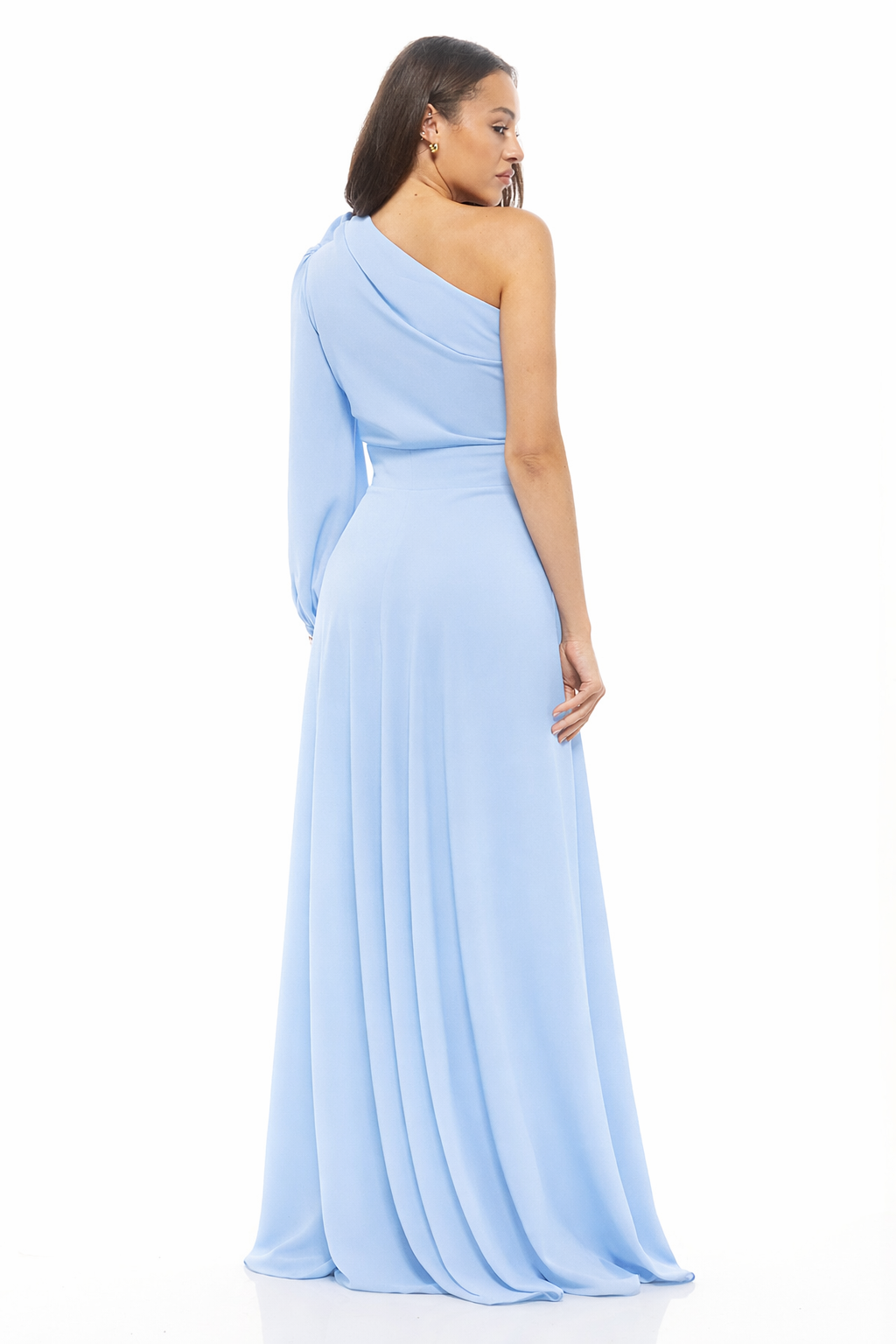 Jenny Maxi Bridesmaid Dress Artic Blue