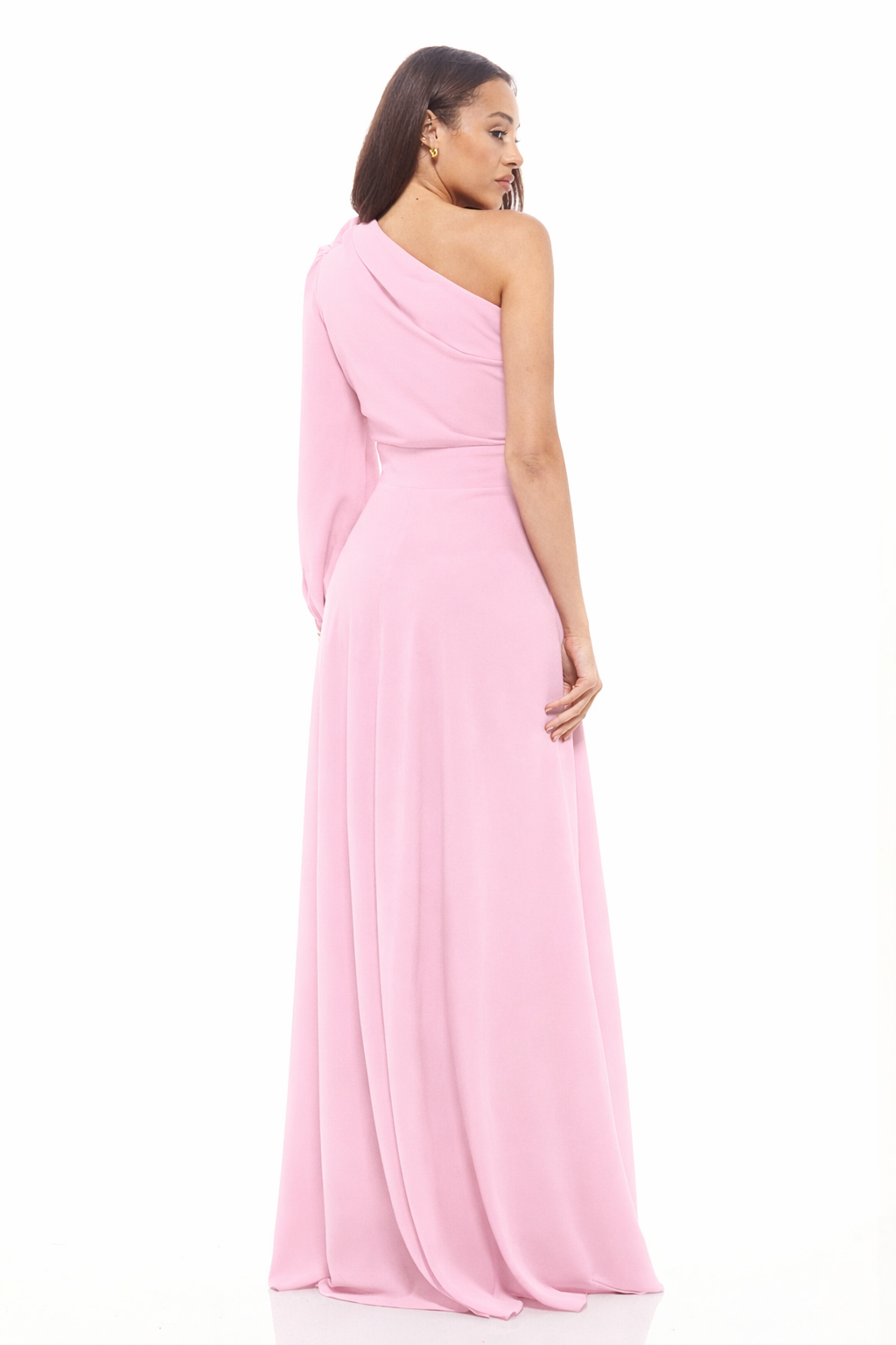 Jenny Maxi Bridesmaid Dress Powder Pink