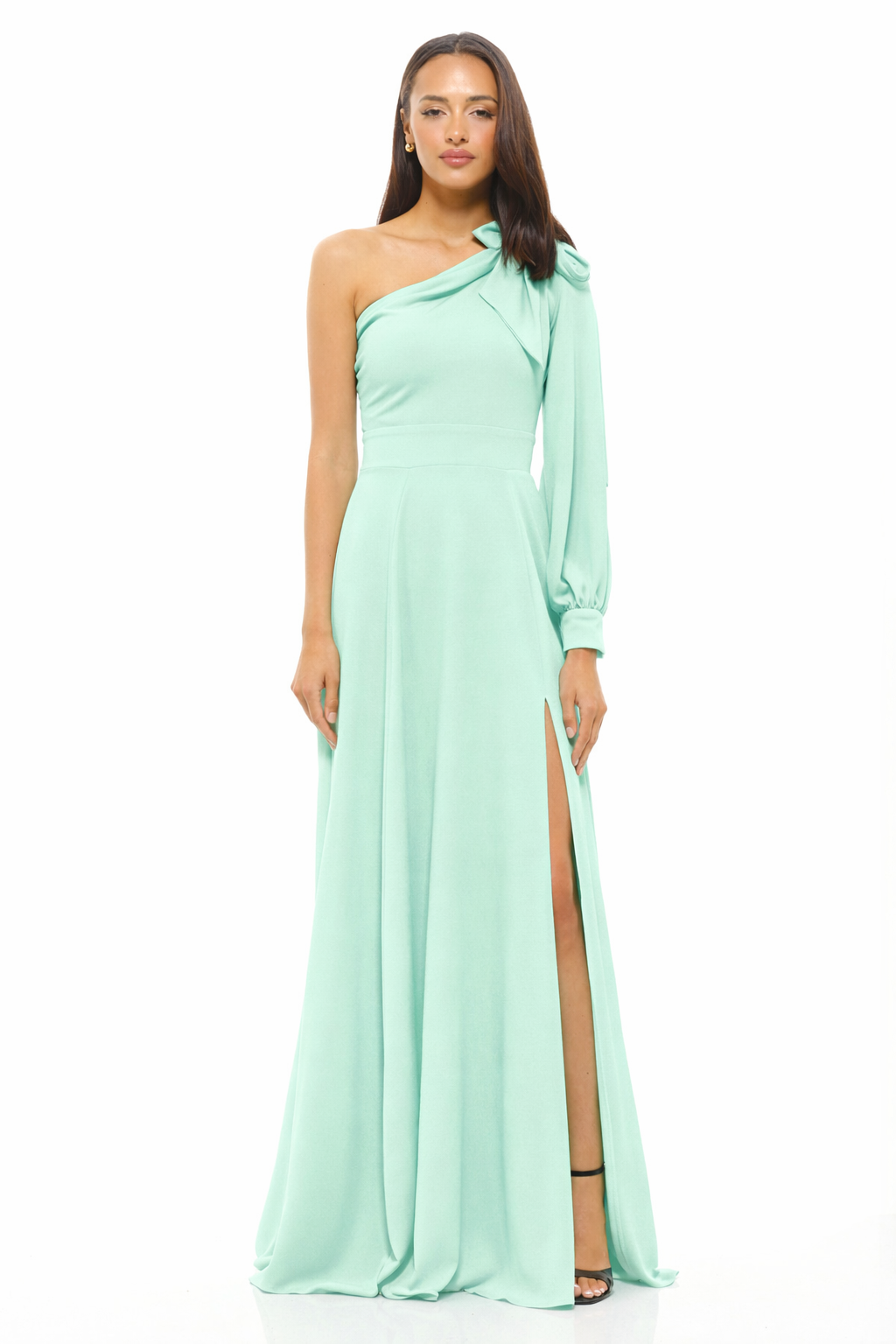 Jenny Maxi Bridesmaid Dress Mint Ice