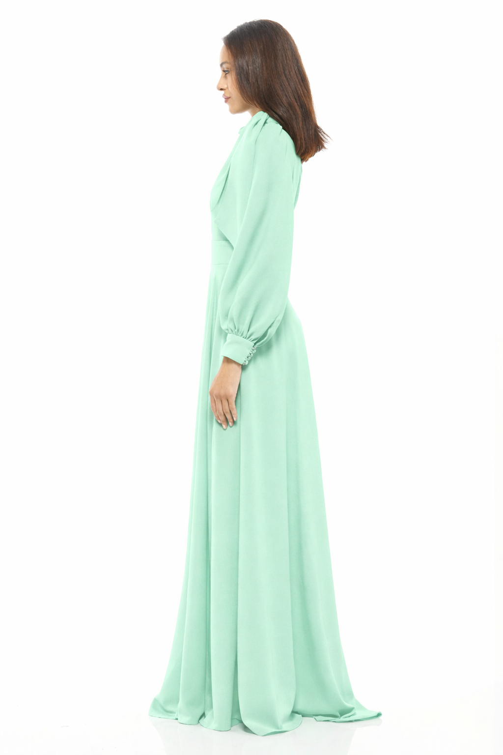 Jenny Maxi Bridesmaid Dress Mint Ice